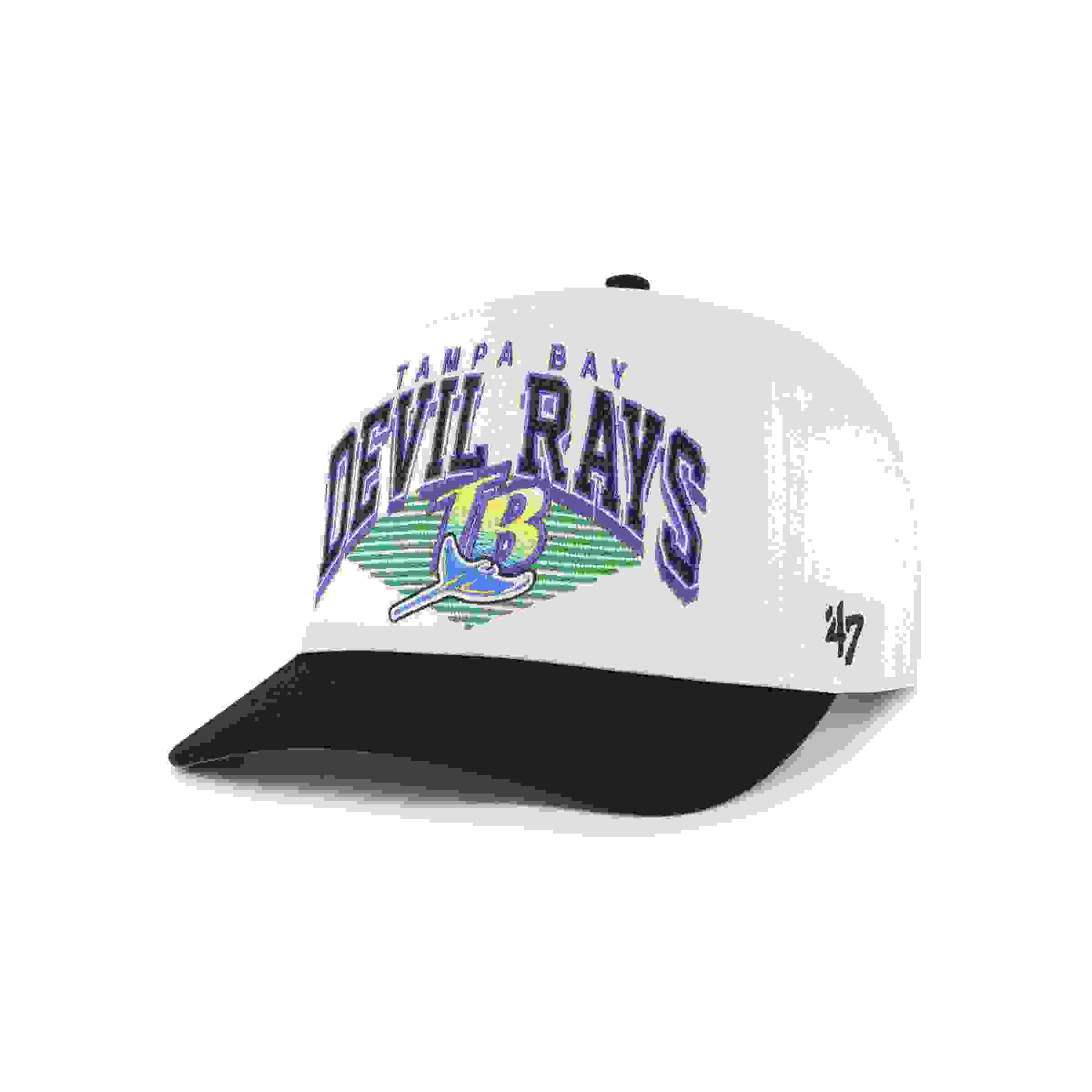 47 Tampa Bay Rays Cooperstown Pomona Hitch Natural Snapback Hat